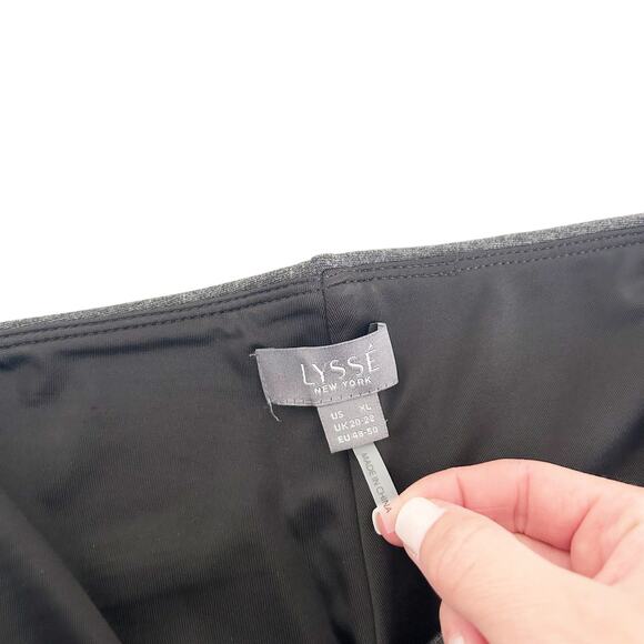 Lysse Gray Leggings Sz XL - Picture 2 of 4